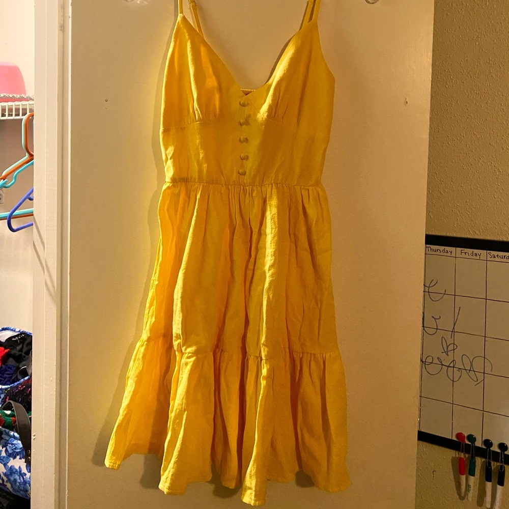 Yellow Summer Dress